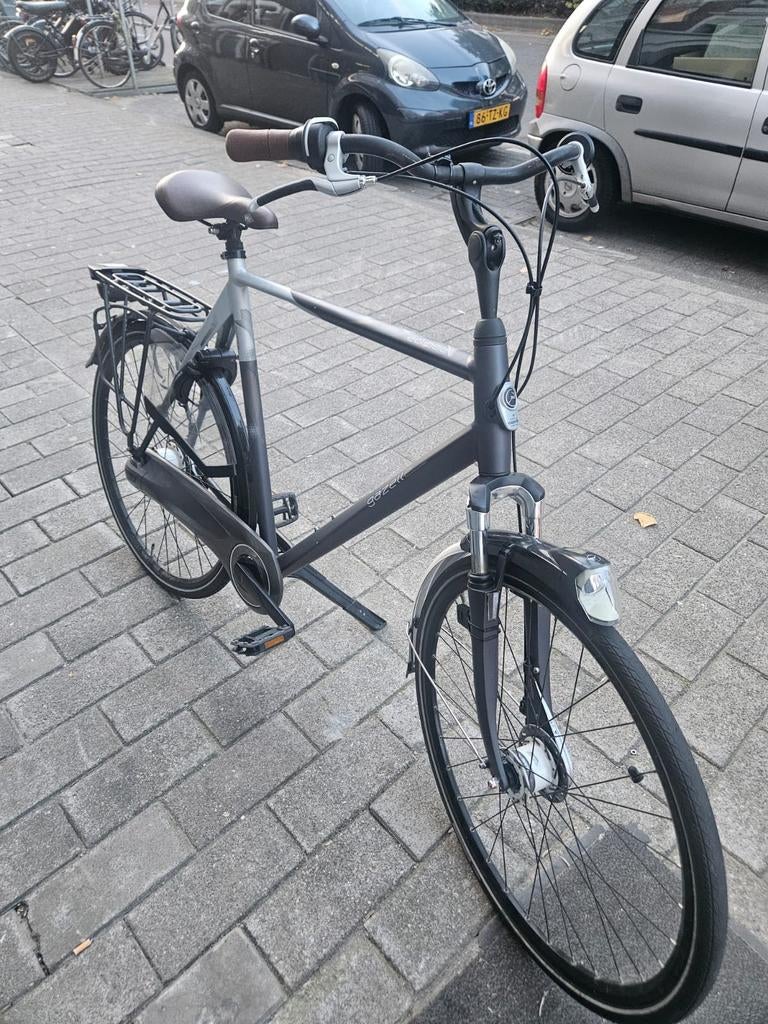 fiets 28 inch Gazelle, Fietsen en Brommers, Fietsen | Dames | Damesfietsen, Ophalen, 53 tot 56 cm, Versnellingen, Zo goed als nieuw