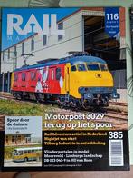 Rail Magazine 385, Motorpost 3029 terug op het spoor, Verzamelen, Spoorwegen en Tramwegen, Boek of Tijdschrift, Ophalen of Verzenden