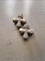 Kruis t stuk, Ophalen, Nieuw, Koper of Messing