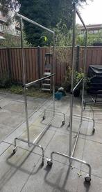 2 Metalen kledingrek met 2 etages. 100cm. breed, Kleding | Dames, Kledingrekken, Ophalen of Verzenden, Zo goed als nieuw