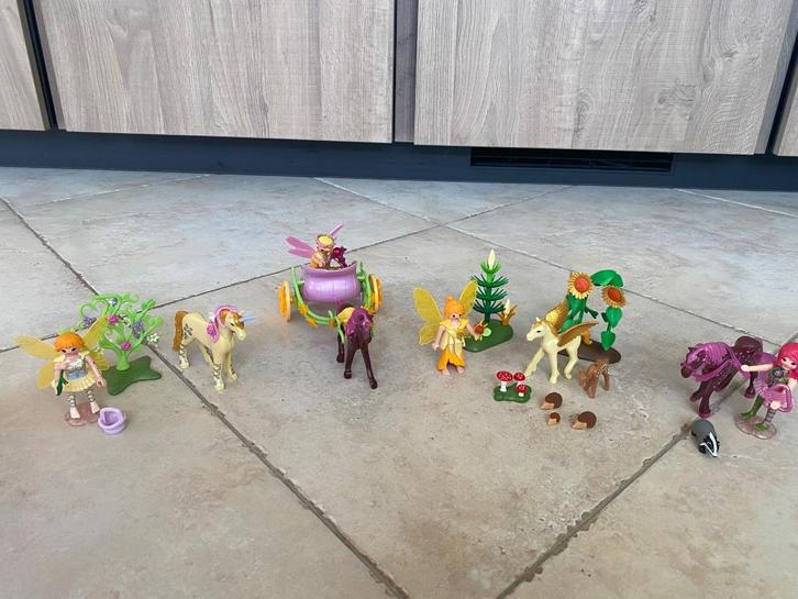 Playmobil  feeën setje, Kinderen en Baby's, Speelgoed | Playmobil, Gebruikt, Los playmobil, Ophalen of Verzenden