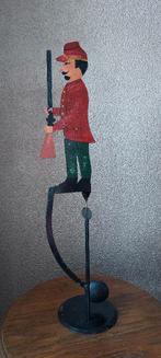 vintage brocante metalen balansfiguur, Ophalen of Verzenden