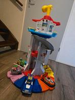 Paw Patrol XXL uitkijktoren 80 cm met voertuigen en figuren, Kinderen en Baby's, Speelgoed | Actiefiguren, Ophalen, Gebruikt