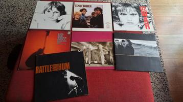 U2 7 lp's vinyl  beschikbaar voor biedingen