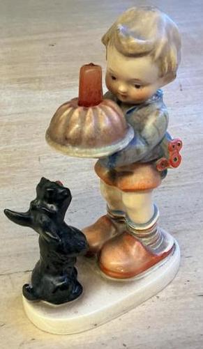 Zeldzaam Antiek Hummel Beeldje niet puntgaaf, Antiek en Kunst, Antiek | Porselein, Ophalen of Verzenden