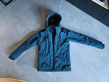 Winterjas lang model donderblauw Cars Jeans beschikbaar voor biedingen