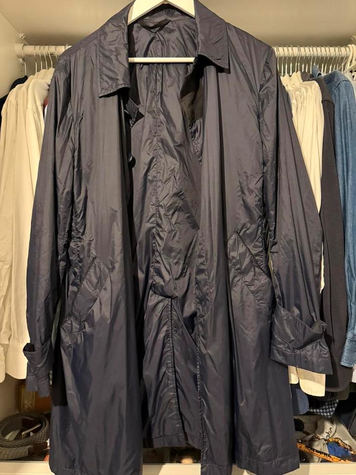 Stile Latino lichte jas 48, Kleding | Heren, Jassen | Zomer, Zo goed als nieuw, Maat 48/50 (M), Blauw, Ophalen of Verzenden