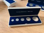 Wilhelmina Munten Set in Cassette, Postzegels en Munten, Munten | Nederland, Setje, Zilver, Koningin Wilhelmina, Overige waardes
