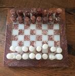 Marmeren schaakset, Hobby en Vrije tijd, Gezelschapsspellen | Bordspellen, Ophalen, Gebruikt