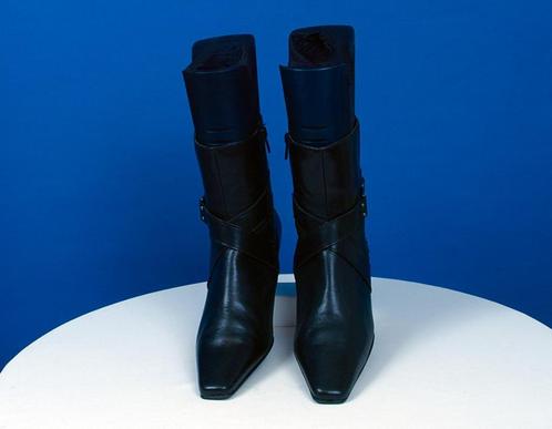 Leren laarsjes 'Laura Milani', maat 38, Kleding | Dames, Schoenen, Zo goed als nieuw, Ophalen