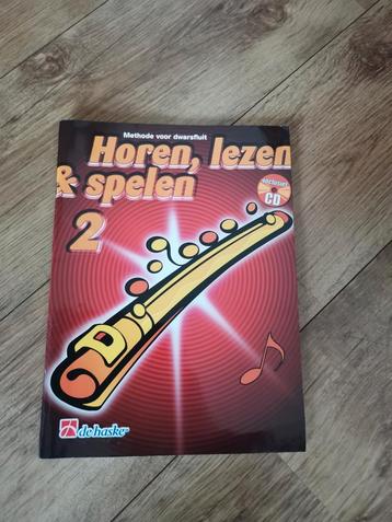 Horen, Lezen & Spelen 2 - Dwarsfluit Methode beschikbaar voor biedingen