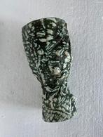 L’Ancora De Kroon lava plateel  vaas, Minder dan 50 cm, Groen, Gebruikt, Ophalen of Verzenden