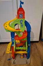 Fisher Price racebaan speeltoren in 2 standen met 2 auto's, Ophalen, Gebruikt, Speelset