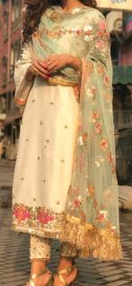 Indiaas pakistaans kameez, trouser en dupatta, Verzenden, Zo goed als nieuw, Overige typen