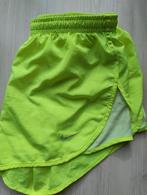 Neon Gele Nike running short, Geel, Nike, Ophalen of Verzenden, Zo goed als nieuw