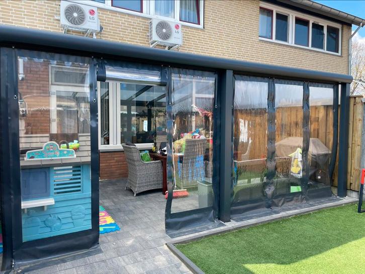 Verandazeil voor overkapping., Tuin en Terras, Overkappingen, Zo goed als nieuw, Veranda, Ophalen