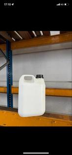 Partij Witte Jerrycans met Dop 295 stuks 2,5 liter, Tuin en Terras, Regentonnen, Minder dan 75 liter, Ophalen, Zo goed als nieuw