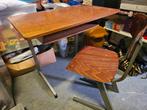 Vintage Schoolbankje voor Kleuters, Huis en Inrichting, Bureaus, Ophalen, Gebruikt, Bureau