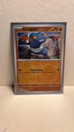 Croagunk 114/193 paldea evolved reverse holo pokemon kaart, Ophalen of Verzenden, Nieuw