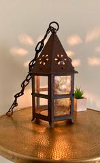 Antieke lamp Amsterdamse School Arts & Crafts lantaarn., Antiek en Kunst, Antiek | Lampen, Ophalen of Verzenden
