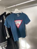 T-shirt blauw guess maat xs, Kleding | Dames, T-shirts, Maat 34 (XS) of kleiner, Blauw, Ophalen of Verzenden, Zo goed als nieuw