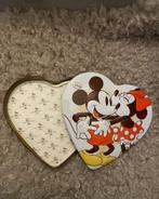 Hartvormig Disney Blik - Mickey & Minnie Mouse, Verzamelen, Ophalen of Verzenden, Mickey Mouse, Gebruikt, Overige typen