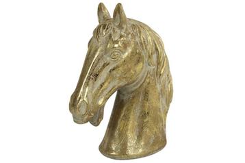Nicolaja paardenhoofd goud kleurig