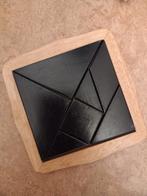 Houten Tangram Spel - ca. 25x25 cm, Ophalen of Verzenden, Gebruikt
