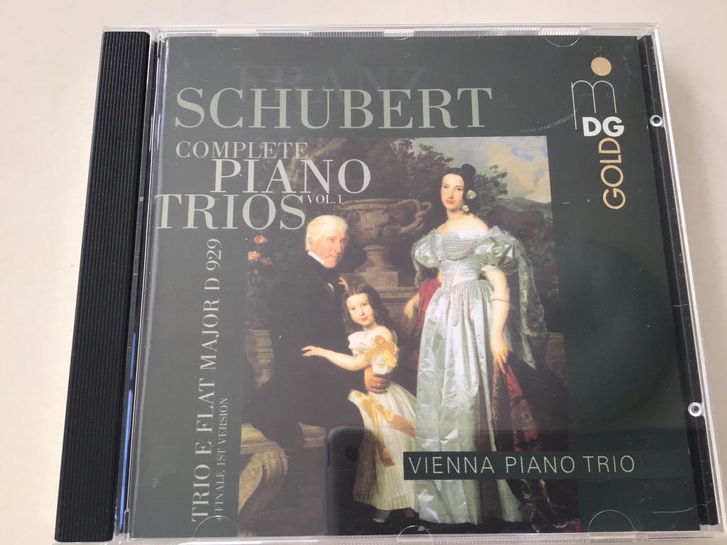 Schubert complete piano trios vol.1 Vienna Piano trio, Ophalen of Verzenden, Romantiek, Zo goed als nieuw, Kamermuziek