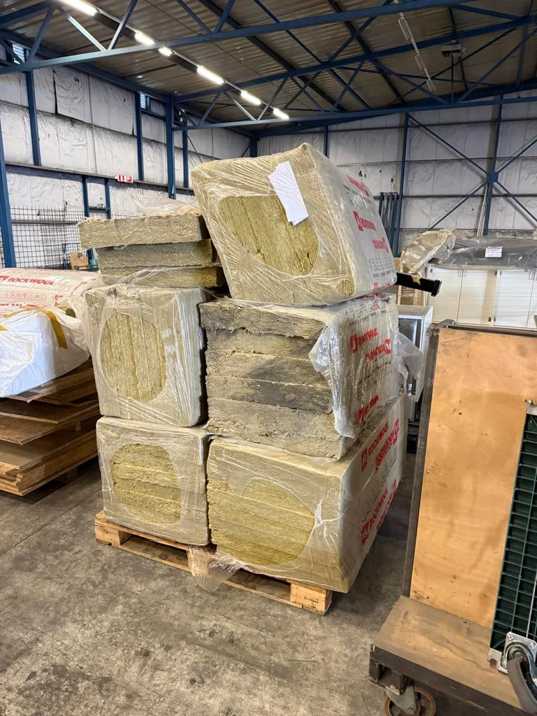 Nieuwe Rockwool isolatieplaten - 10, 5 en 8 dik, Ophalen of Verzenden, Zo goed als nieuw