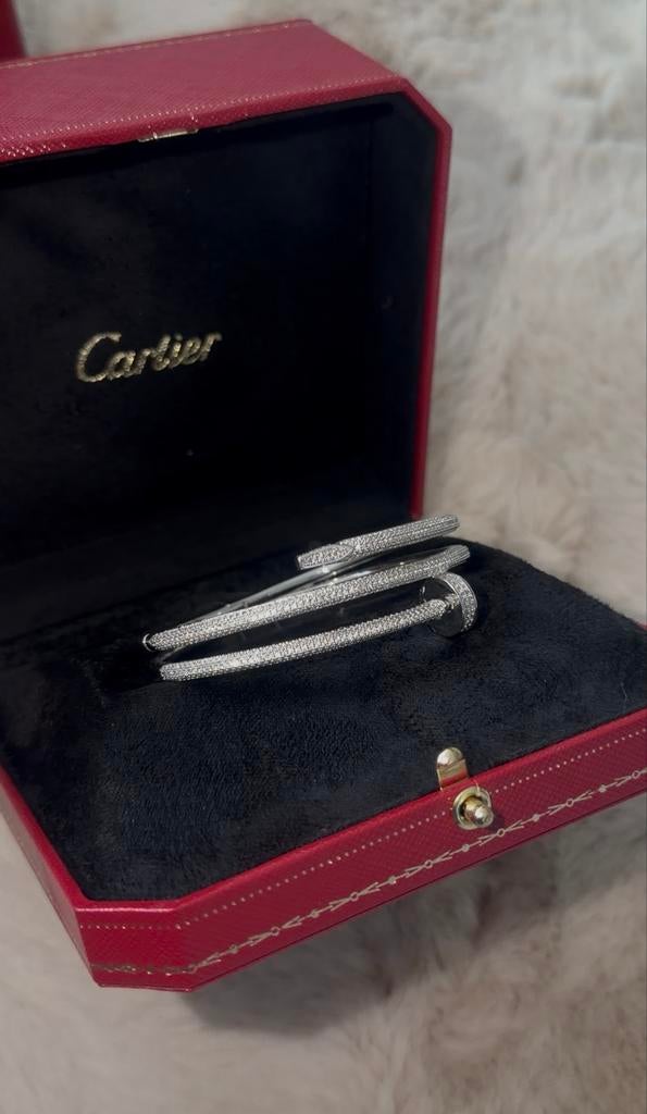NIEUW | Cartier Juste un Clou bangle armband, Sieraden, Tassen en Uiterlijk, Armbanden, Met kristal, Overige materialen, Nieuw