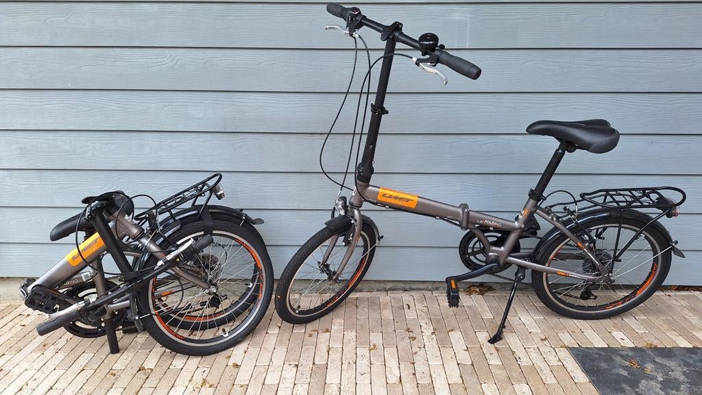 2x vouwfiets UMIT folding bike 6.20, Fietsen en Brommers, Fietsen | Vouwfietsen, Zo goed als nieuw, 20 inch of meer, Versnellingen