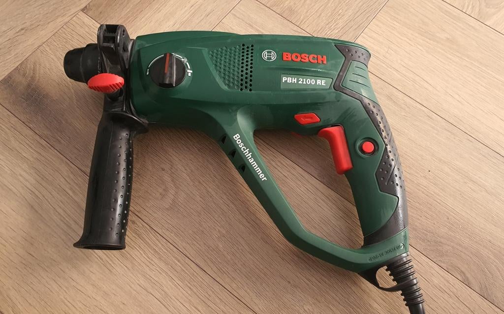 Bosch PBH 2100 RE Boorhamer, Ophalen of Verzenden, Zo goed als nieuw, 400 tot 600 watt, Boor- en/of Breekhamer