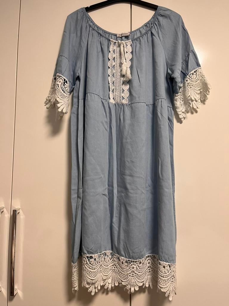 spijker jurk /tuniek, Kleding | Dames, Ophalen of Verzenden, Zo goed als nieuw, Blauw, Jurk