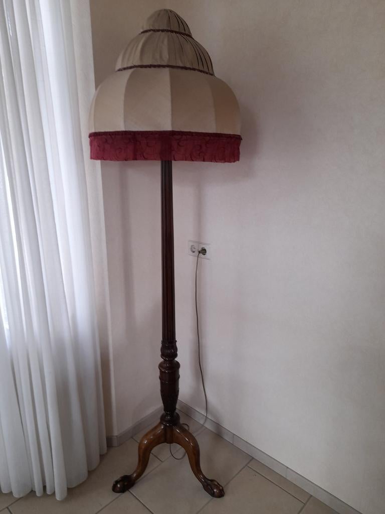 Vintage staande schemerlamp, Ophalen