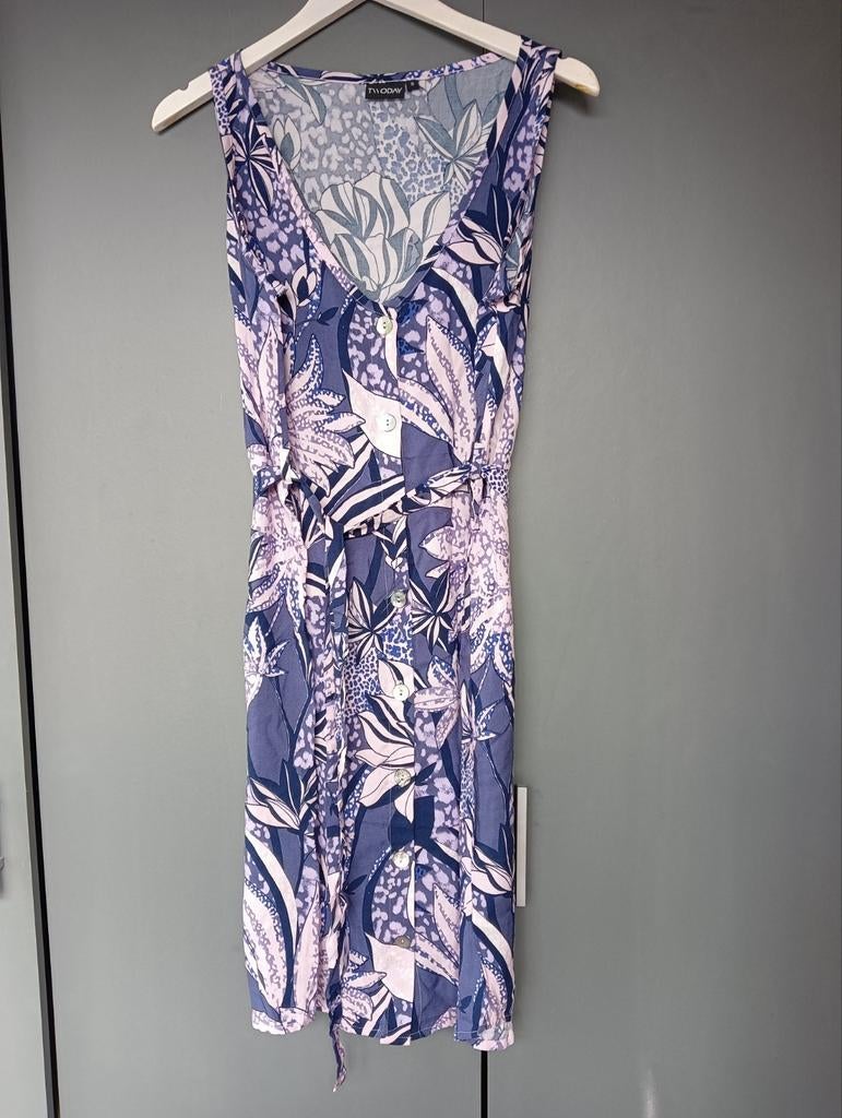 Leuk luchtig jurkje van Twoday mt S , van viscose, Kleding | Dames, Jumpsuits, Twoday, Paars, Ophalen of Verzenden, Zo goed als nieuw