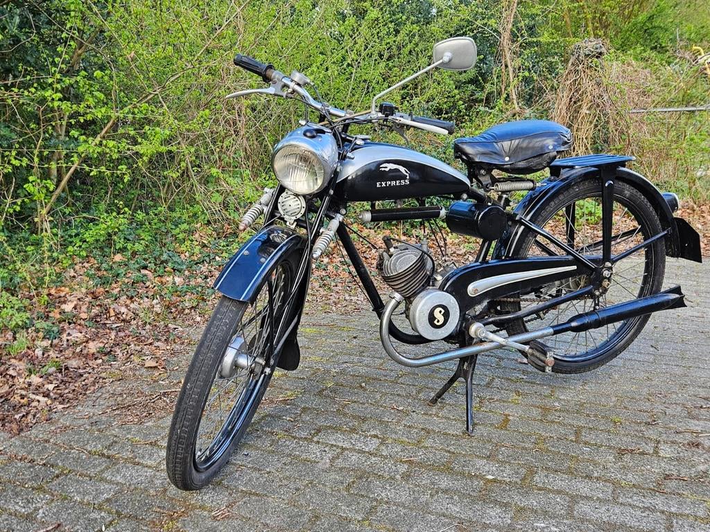 Express 1951 SL 107 Motor – Fichtel & Sachs 98cc, Motoren, 98 cc