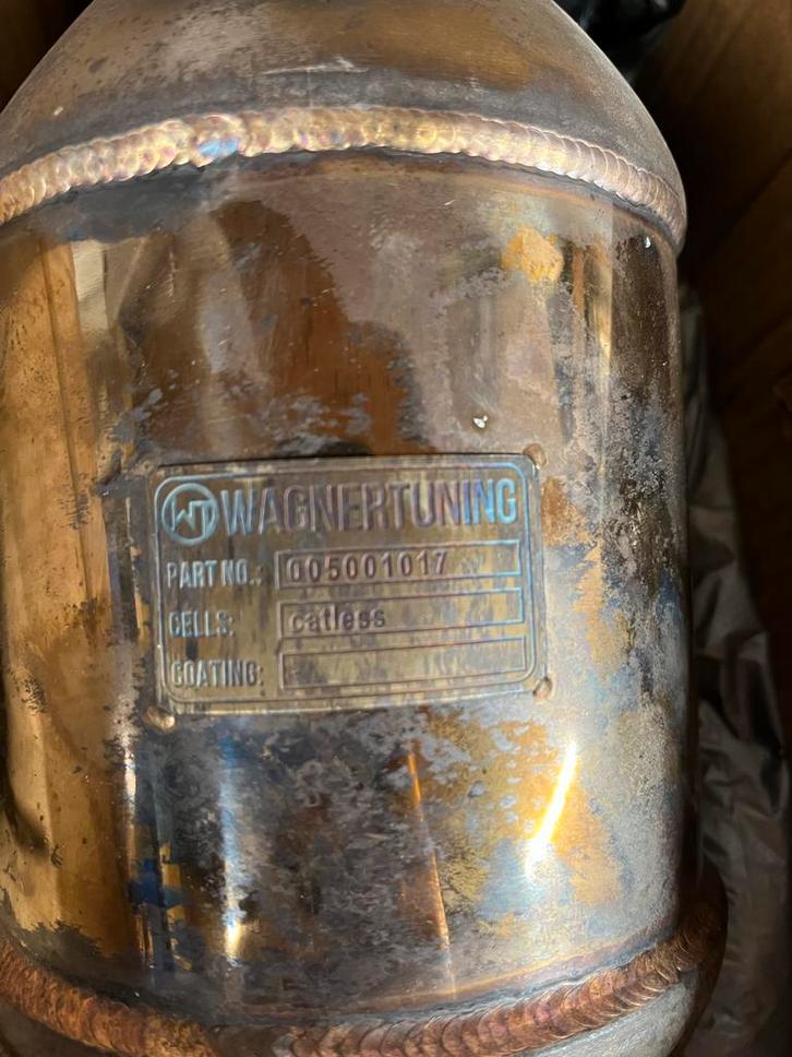 Wagner Tuning Catless Downpipe BMW E90 335i N55, Auto-onderdelen, Uitlaatsystemen, BMW, Gebruikt, Ophalen of Verzenden