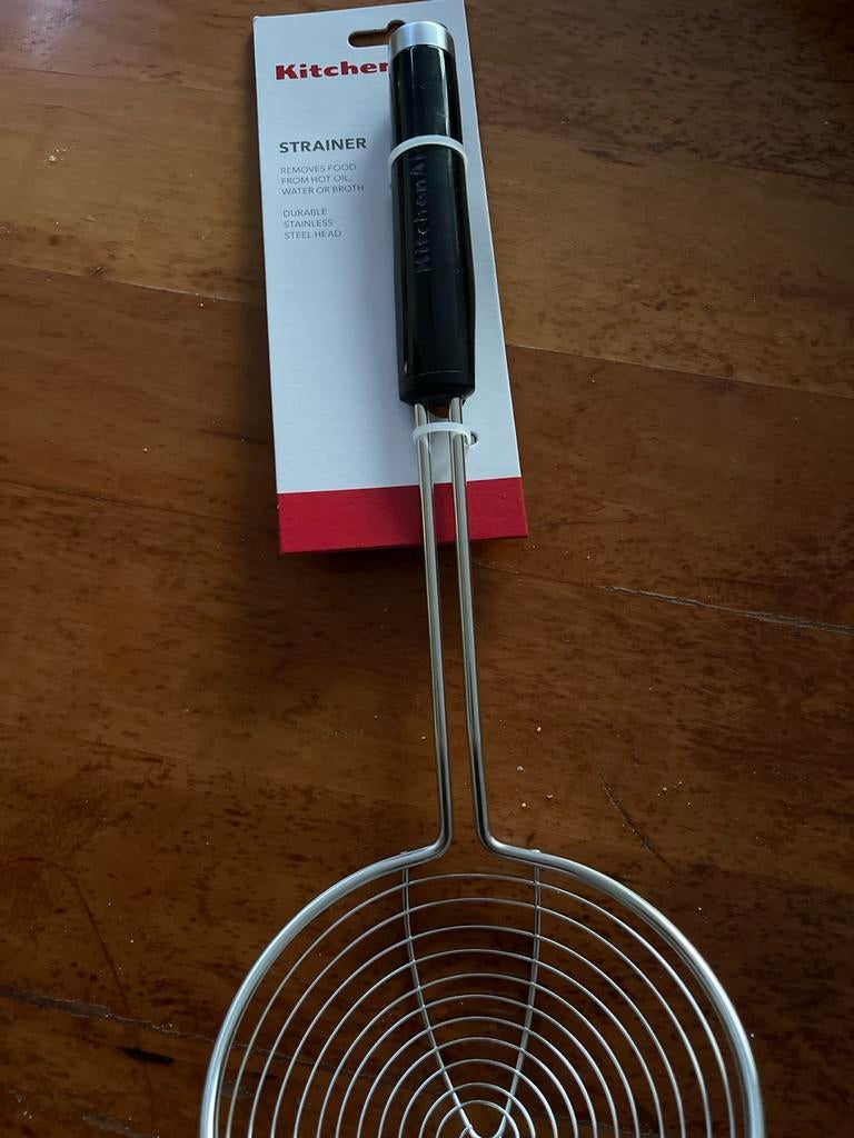 KitchenAid Zeef RVS - Nieuw in verpakking, Overige typen, Ophalen of Verzenden, Metaal, Overige merken