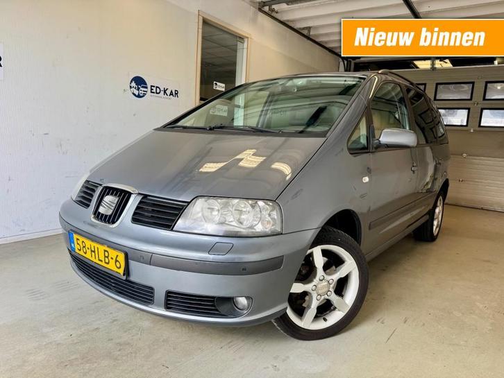 Seat ALHAMBRA 2.0 Dynamic Style 7PERS CLIMA NETTE AUTO NAP A, Auto's, Seat, Bedrijf, Alhambra, ABS, Airbags, Boordcomputer, Centrale vergrendeling