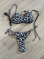 Leopard string bikini, Kleding | Dames, Badmode en Zwemkleding, Verzenden, Zo goed als nieuw, Bruin, Bikini