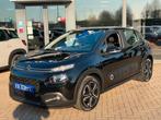 Citroen C3 1.2 PureTech Shine Airco Navi Cruise Automaat, Stof, Gebruikt, 1199 cc, Zwart