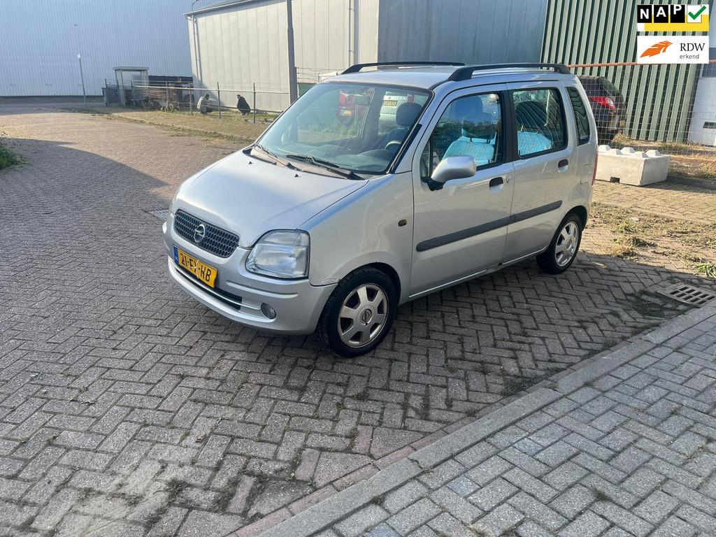 Opel Agila 1.2-16V Elegance Elk Ramen Elk Spiegels MistLampe, Auto's, Voorwielaandrijving, Origineel Nederlands, Bedrijf, Grijs