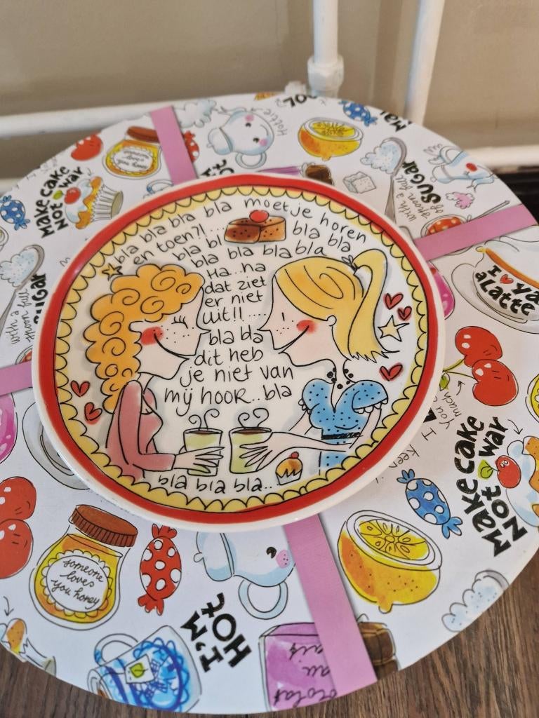 Blond Amsterdam - Even Bijkletsen, Blond Amsterdam, Nieuw, Ophalen of Verzenden, Bord(en)