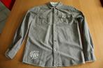 lichtgrijze jongens blouse maat 158 / 164, Overhemd of Blouse, Ophalen of Verzenden, Zo goed als nieuw, Jongen