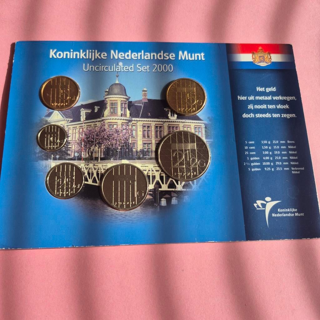 Koninklijke Nederlandse Munt Uncirculated Set 2000, Postzegels en Munten, Munten | Nederland, Ophalen of Verzenden, Koningin Beatrix