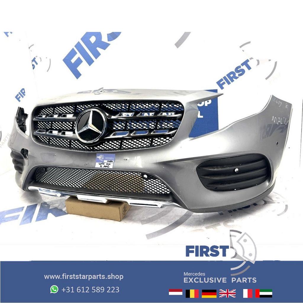 W156 BUMPER GLA FACELIFT AMG VOORBUMPER X156 ZWART WIT GRIJS, Gebruikt, -, Voor, Ophalen of Verzenden