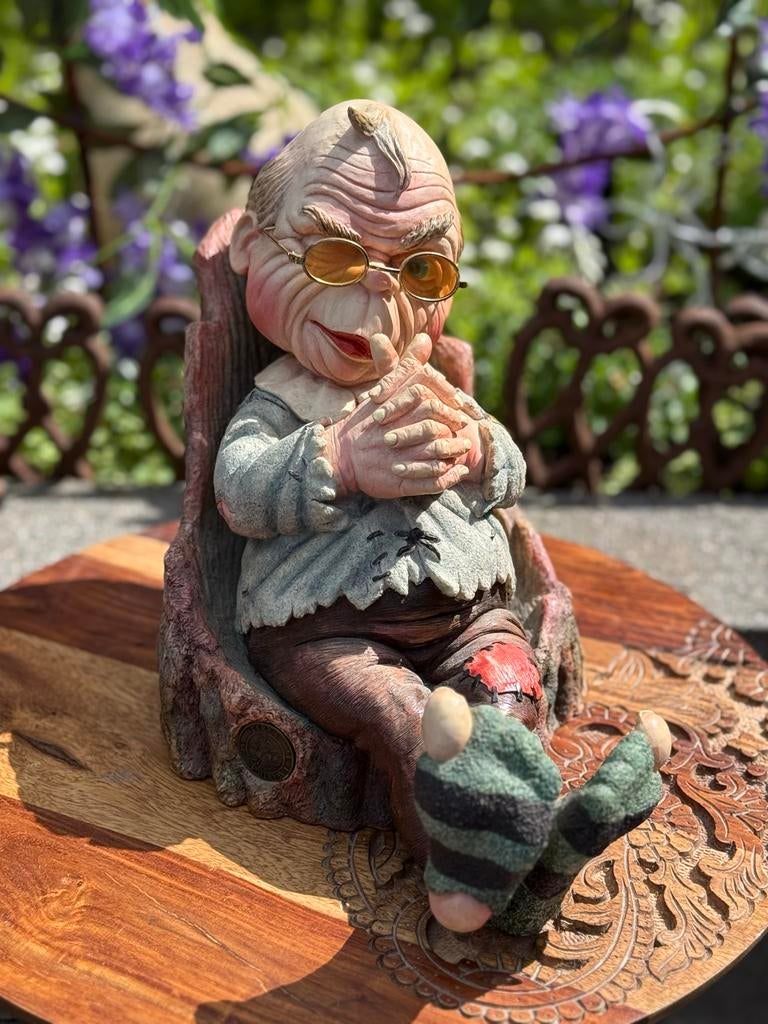 Efteling Laaf Opa Ludwig Beeldje - Zeldzaam en Charmant, Ophalen of Verzenden, Zo goed als nieuw, Beeldje of Poppetje
