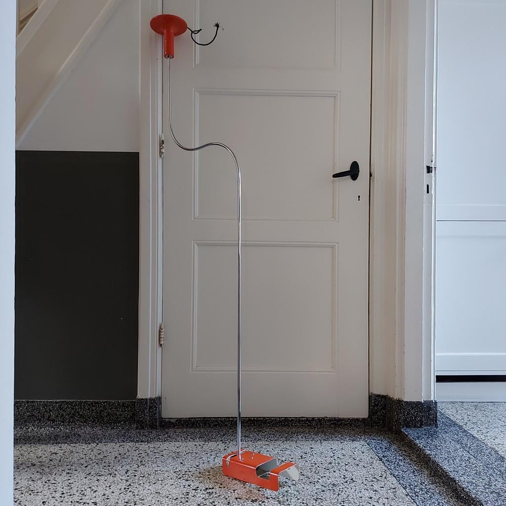 Joe Colombo Spider lamp ltaliaans design Oluce vintage, Ophalen, Minder dan 50 cm