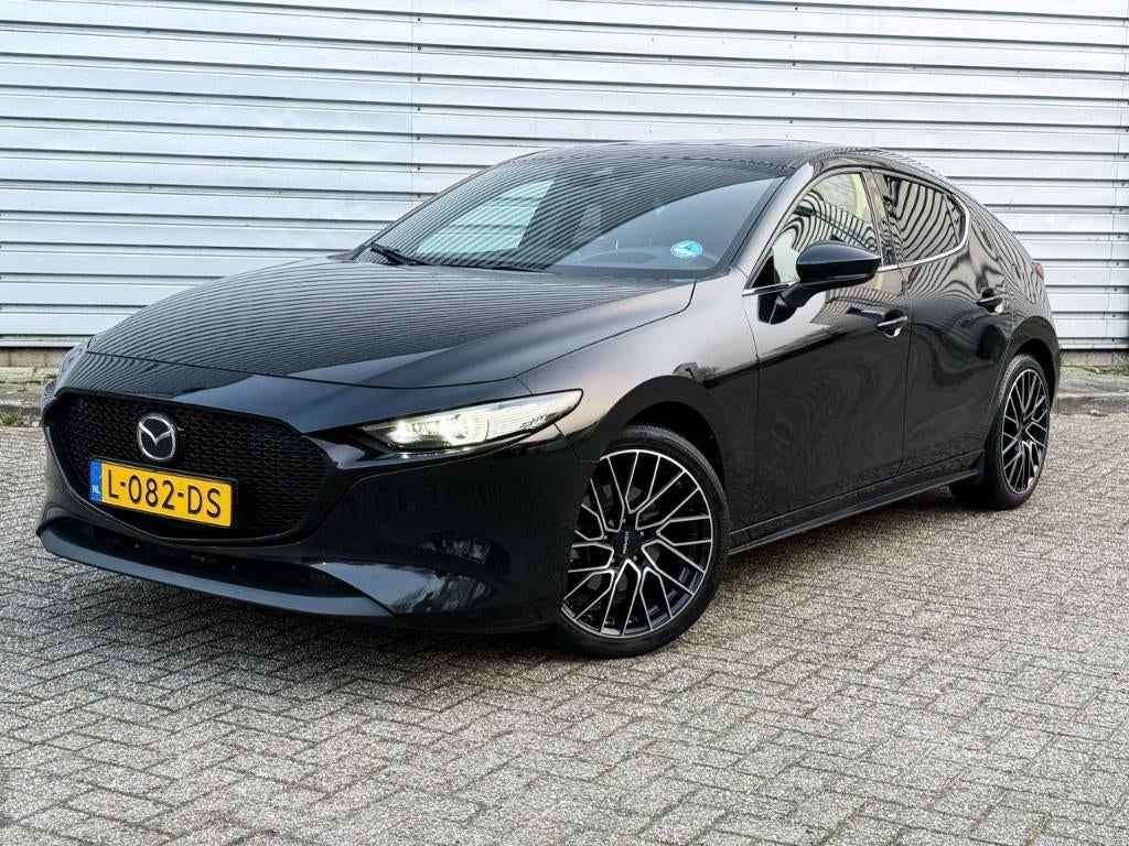 Mazda 3 2.0 e-SkyActiv-X 186pk Luxury | Schuifdak | NAP, Auto's, Mazda, Voorwielaandrijving, 1998 cc, Euro 6, Zwart
